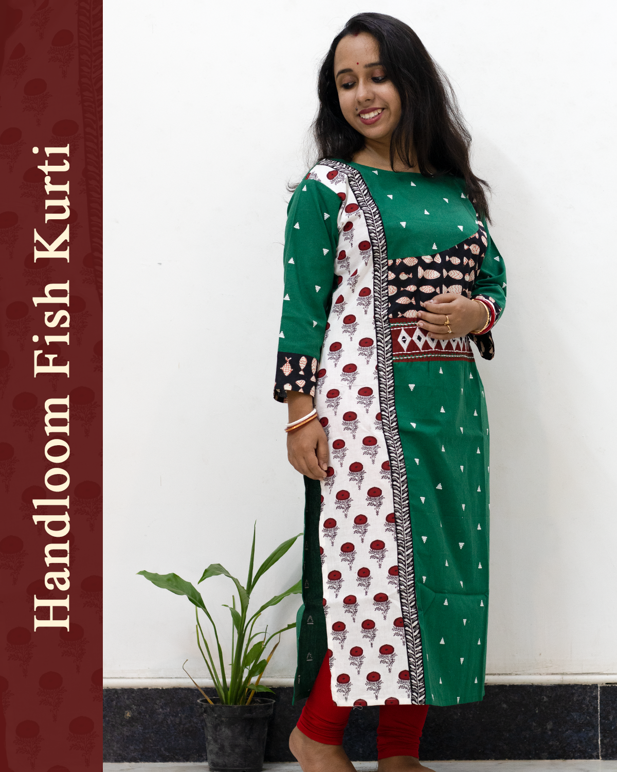 Handloom Fish Kurti