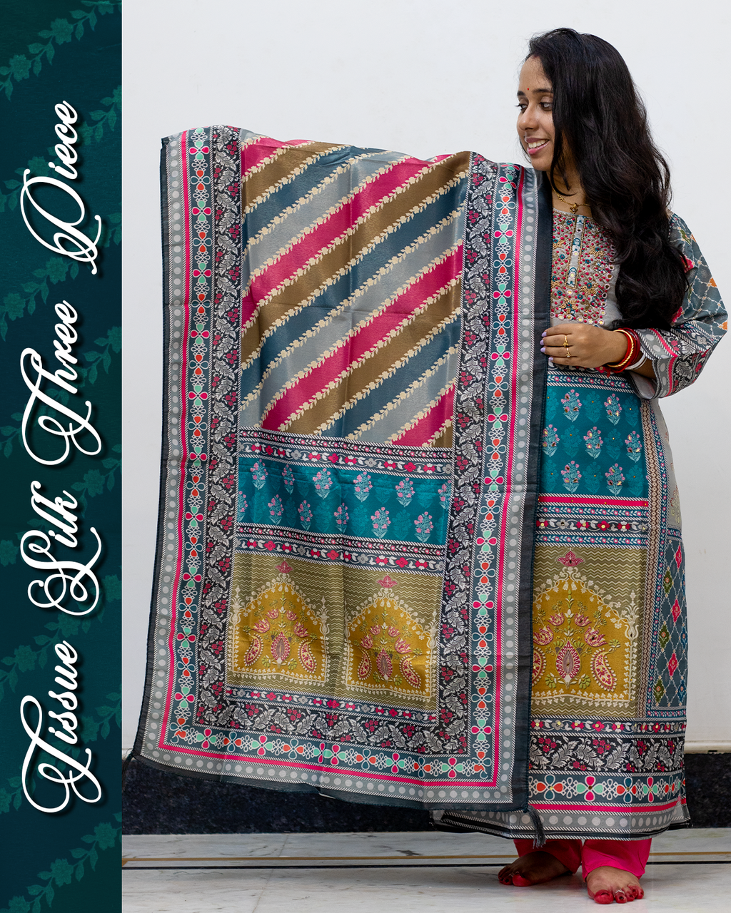 Tissue Silk Three Piece Set