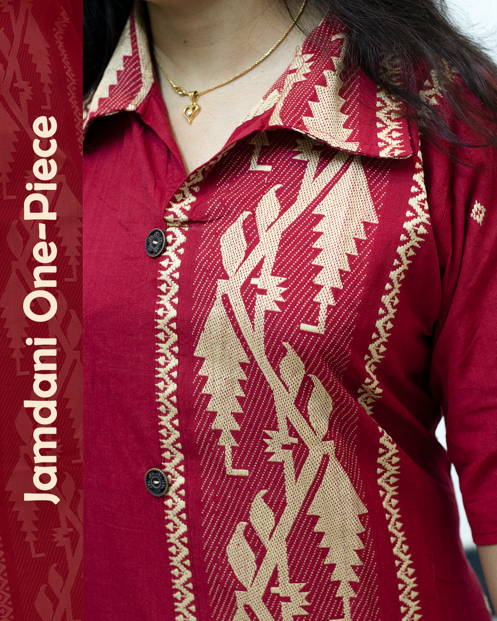 Jamdani One Piece Dress