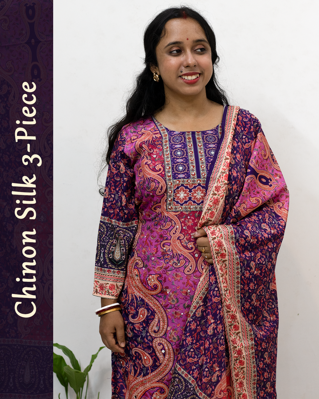 Chinnon Silk Three Piece Set