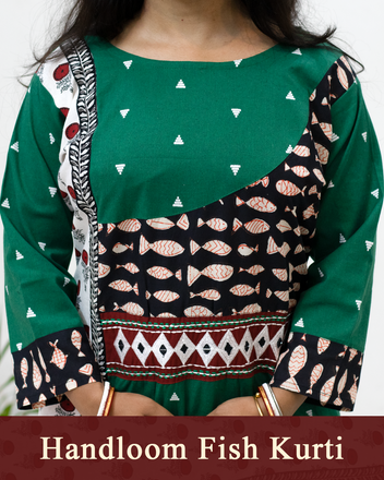 Handloom Fish Kurti