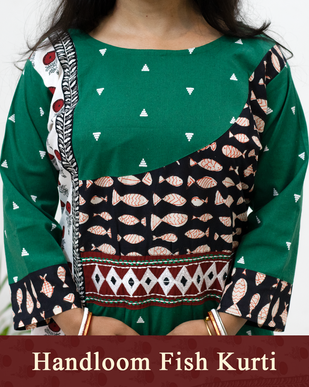 Handloom Fish Kurti