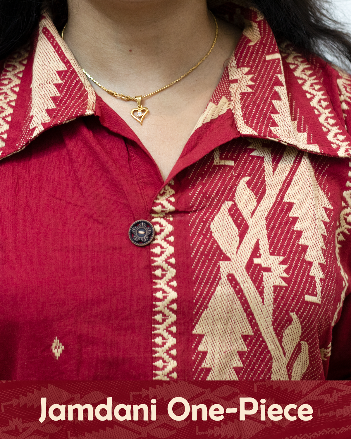 Jamdani One Piece Dress