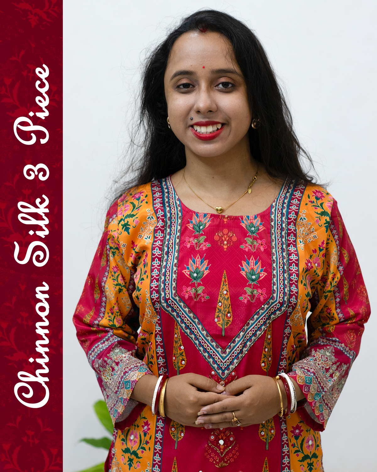 Chinnon Silk Three Piece Set