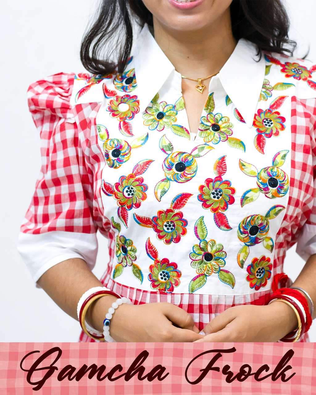 Gamcha Frock