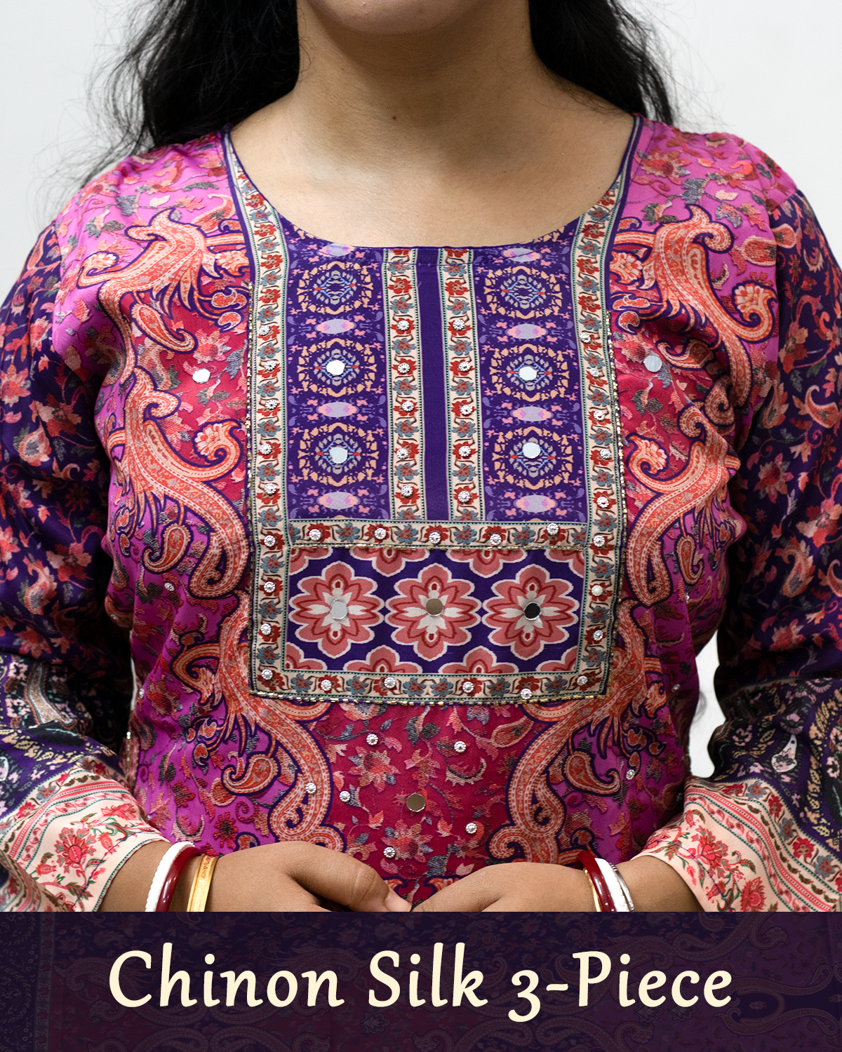 Chinnon Silk Three Piece Set