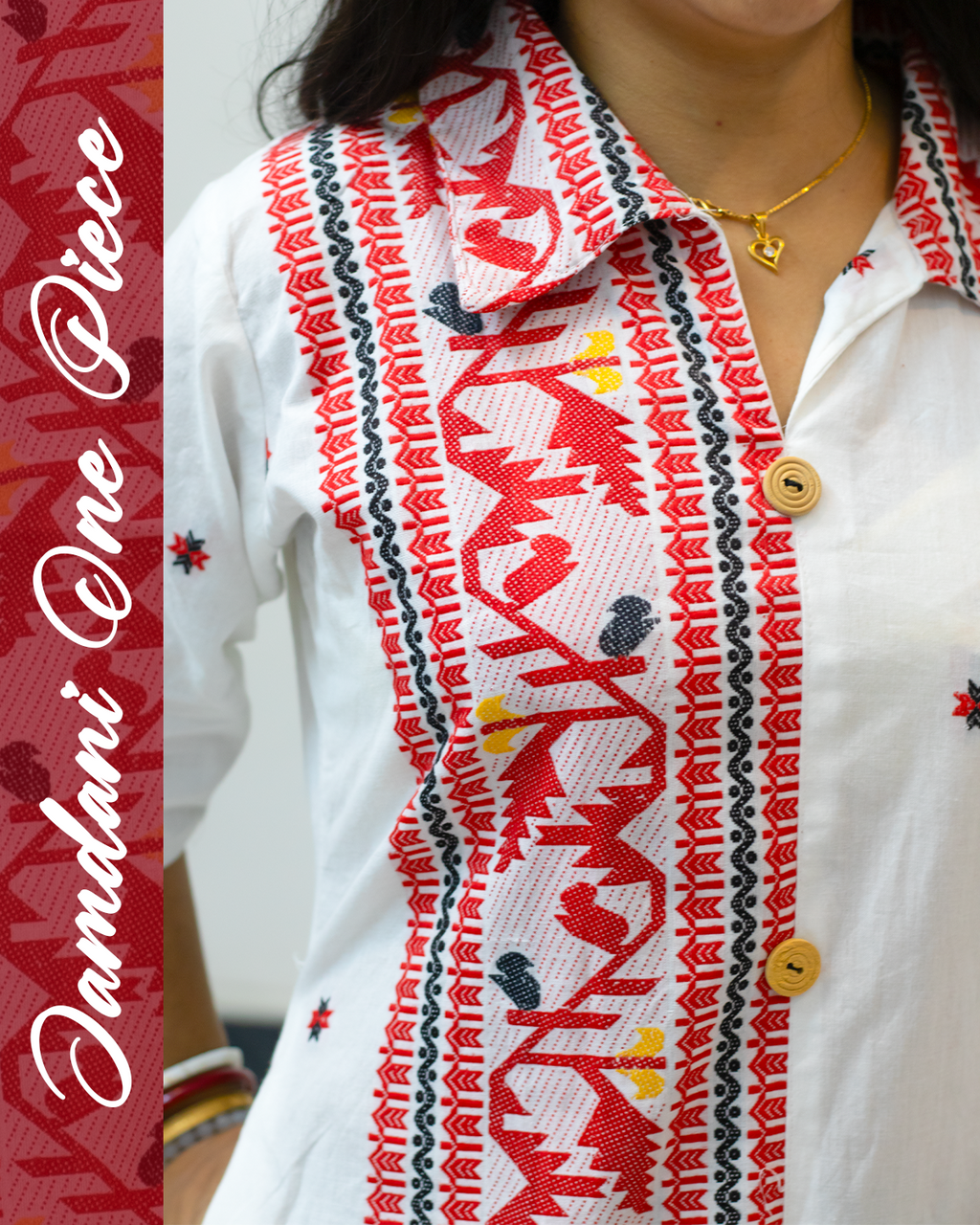 Jamdani One Piece Dress