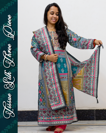 Tissue Silk Three Piece Set